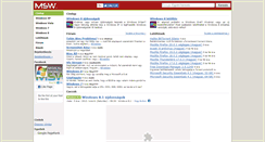 Desktop Screenshot of msw.hu